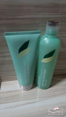 Korean Shampoo & Conditioner; Innisfree green tea mint fresh shampoo 1 innisf