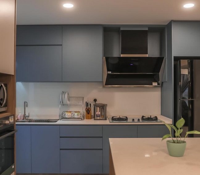 Social Media Home Accounts: Fuelling Inadequacy - Coping Strategies 1 a kitchen with island counter