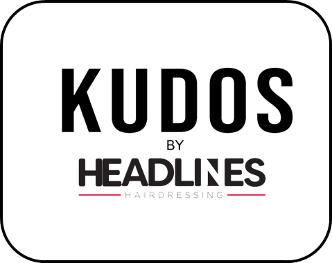 kudos by headlines hairdressing logo