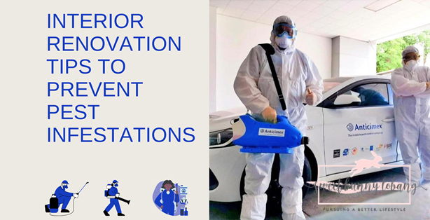Interior Renovation Tips to Prevent Pest Infestations* 1 two men in white suits working for Anticimex to Prevent Pest Infestations